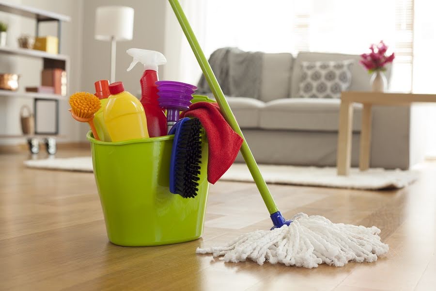 Keep Cleaning Materials Nearby