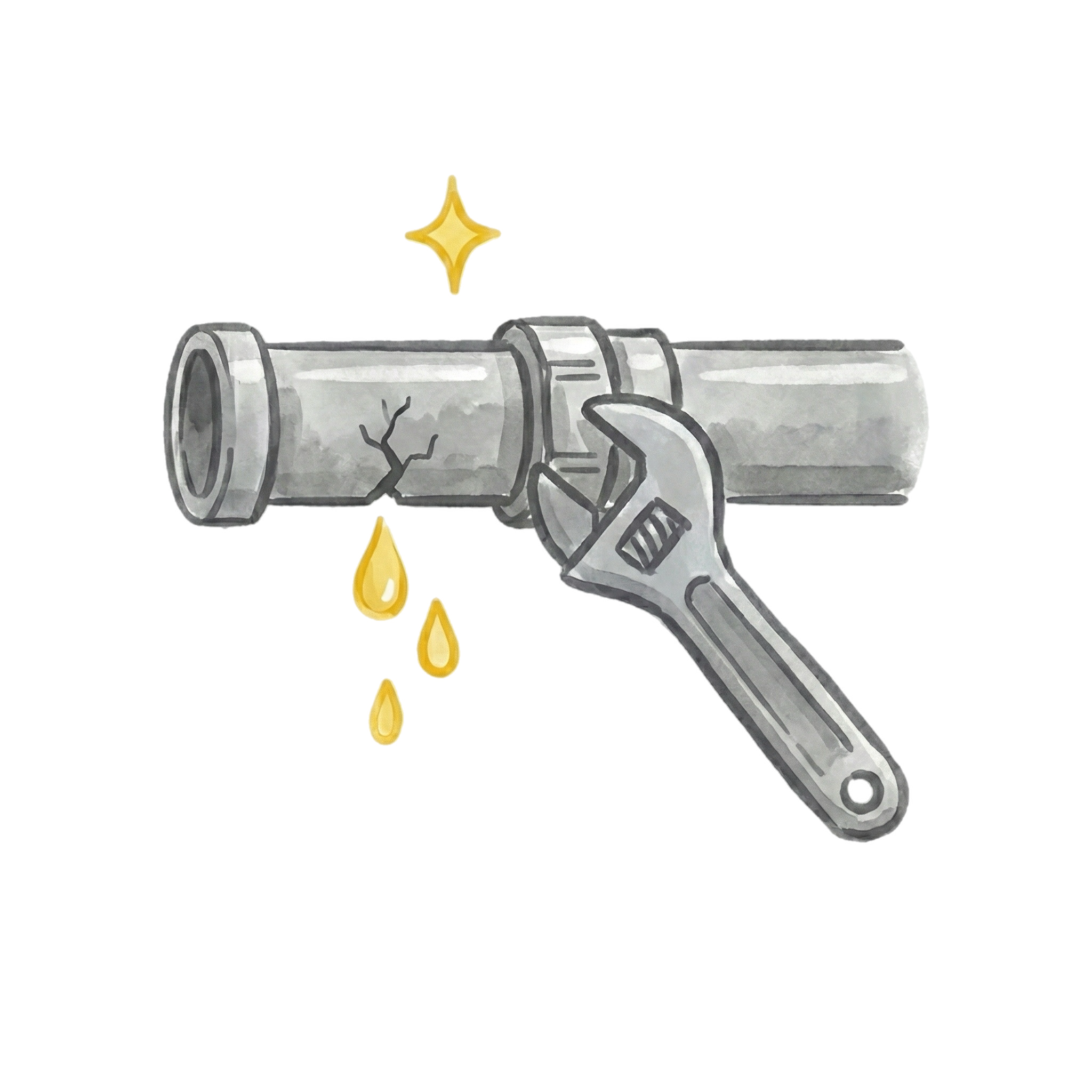 Stops Leaks at The Source